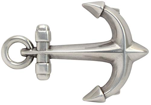 BELTINGER Gürtelschnalle Anker 4,0 cm | Buckle Wechselschließe Gürtelschließe 40mm Massiv | Wechselgürtel bis 4cm | Silber von BELTINGER