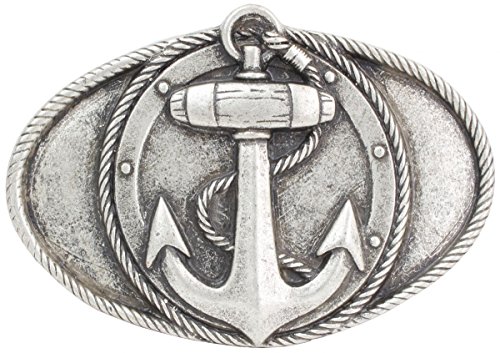 BELTINGER Gürtelschnalle Anker mit Tau 4,0 cm | Buckle Wechselschließe Gürtelschließe 40mm Massiv | Wechselgürtel bis 4cm | Altsilber BELTINGER Gürtelschnalle Anker mit Tau 4,0 cm | Buckle Wechselschließe Gürtelschließe 40mm Massiv | Wechselgürtel bis 4cm | Altsilber von BELTINGER