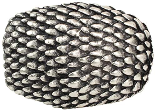 BELTINGER Gürtelschnalle Armadillo 4,0 cm | Buckle Wechselschließe Gürtelschließe 40mm Massiv | Wechselgürtel bis 4cm | Silber von BELTINGER