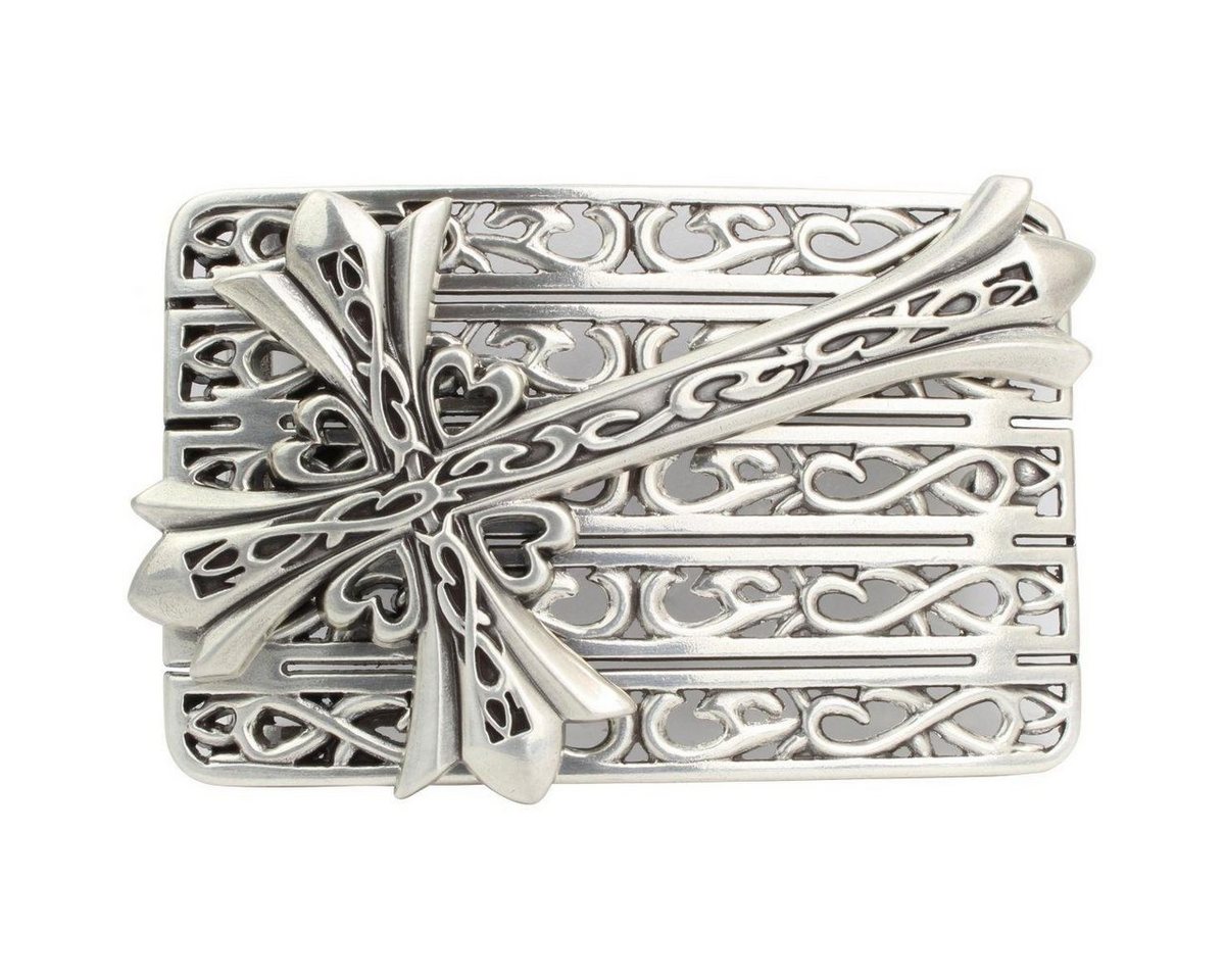 BELTINGER Gürtelschnalle Celtic Cross 4,0 cm - Buckle Wechselschließe Gürtelschließe 40mm - LAR von BELTINGER