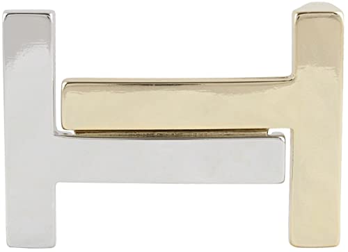 BELTINGER Gürtelschnalle Helena 4,0 cm | Buckle Wechselschließe Gürtelschließe 40mm | Wechselgürtel bis 4cm | bicolor g/s von BELTINGER