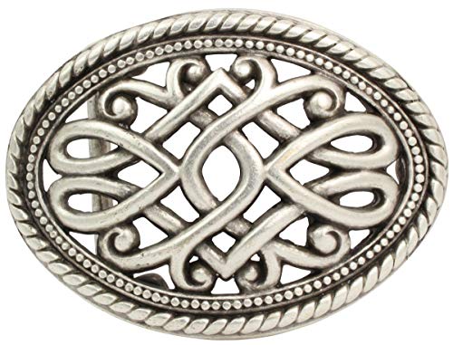 BELTINGER Gürtelschnalle Ornament 4,0 cm | Buckle Wechselschließe Gürtelschließe 40mm Massiv | LARP- und Mittelalter-Outfit | Altsilber BELTINGER Gürtelschnalle Ornament 4,0 cm | Buckle Wechselschließe Gürtelschließe 40mm Massiv | LARP- und Mittelalter-Outfit | Altsilber von BELTINGER
