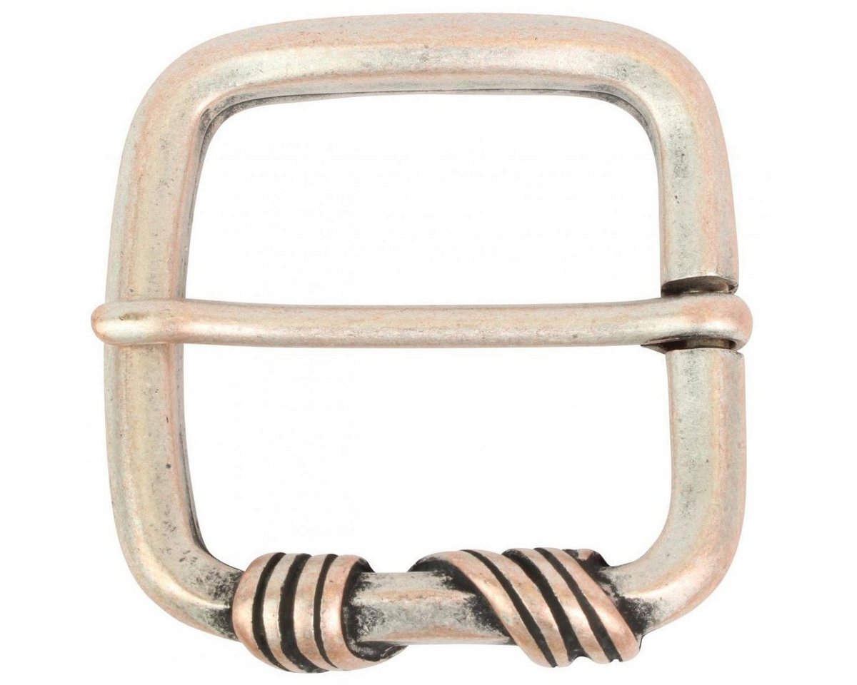 BELTINGER Gürtelschnalle Sassari 4,0 cm - Gürtelschließe 40mm - Dorn-Schließe - Gürtel bis 4cm (1-St) von BELTINGER