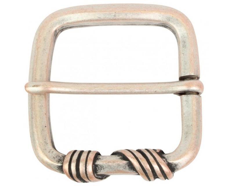 BELTINGER Gürtelschnalle Sassari 4,0 cm - Gürtelschließe 40mm - Dorn-Schließe - Gürtel bis 4cm (1-St) von BELTINGER