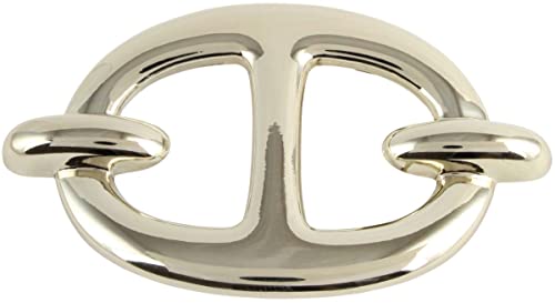 BELTINGER Gürtelschnalle Saturn4,0 cm | Buckle Wechselschließe Gürtelschließe 40mm Massiv | Wechselgürtel bis 4cm | Gold Glänzend von BELTINGER