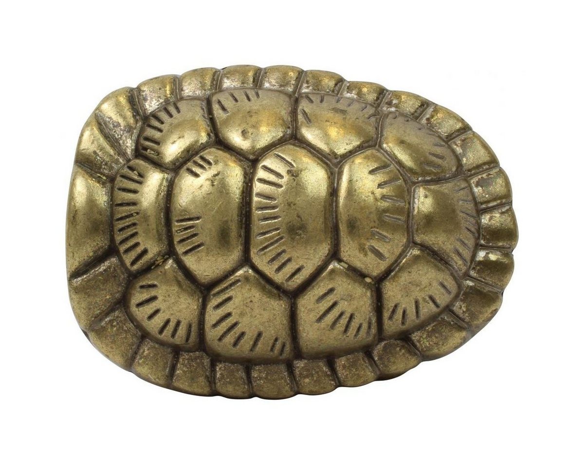 BELTINGER Gürtelschnalle Schildkröten-Panzer 4,0 cm - Buckle Wechselschließe Gürtelschließe 40m von BELTINGER