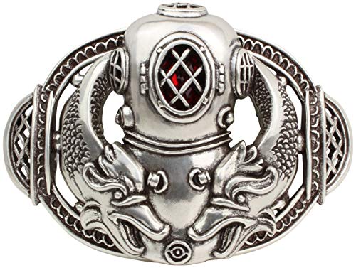 BELTINGER Gürtelschnalle Taucher 4,0 cm | Buckle Wechselschließe Gürtelschließe 40mm Massiv | Wechselgürtel bis 4cm | Silber von BELTINGER