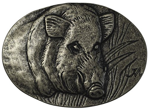 Gürtelschnalle Wildschwein 4,0 cm | Buckle Wechselschließe Gürtelschließe 40mm | für Jagd-Outfit | Wechselgürtel bis 4cm | Altsilber Gürtelschnalle Wildschwein 4,0 cm | Buckle Wechselschließe Gürtelschließe 40mm | für Jagd-Outfit | Wechselgürtel bis 4cm | Altsilber von BELTINGER