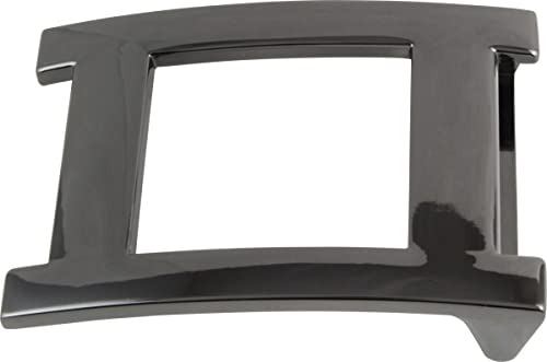 BELTINGER Gürtelschnalle Window 4,0 cm | Buckle Wechselschließe Gürtelschließe 40mm Massiv | Wechselgürtel bis 4cm | Schwarz von BELTINGER