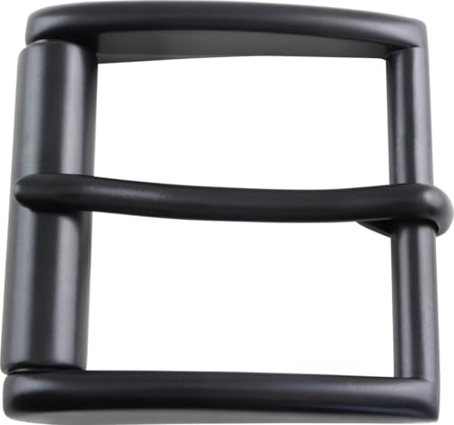 BELTINGER Gürtelschnalle mit Rolle 4,0 cm | Buckle Wechselschließe Gürtelschließe 40mm Massiv | Dorn-Schließe | Wechselgürtel bis 4cm | Schwarz BELTINGER Gürtelschnalle mit Rolle 4,0 cm | Buckle Wechselschließe Gürtelschließe 40mm Massiv | Dorn-Schließe | Wechselgürtel bis 4cm | Schwarz von BELTINGER