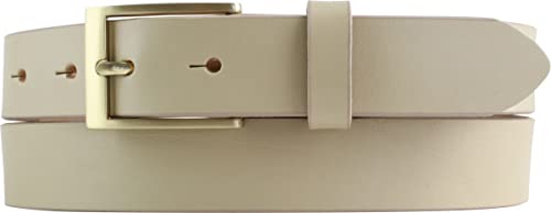 BELTINGER Herren-Gürtel aus Vollrindleder mit goldenern Gürtelschnalle 3 cm | Anzug-Gürtel für Herren 30mm | Chino-Gürtel mit Schnalle gold | Beige 110cm BELTINGER Herren-Gürtel aus Vollrindleder mit goldenern Gürtelschnalle 3 cm | Anzug-Gürtel für Herren 30mm | Chino-Gürtel mit Schnalle gold | Beige 110cm von BELTINGER