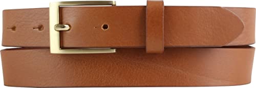 BELTINGER Herren-Gürtel aus Vollrindleder mit goldenern Gürtelschnalle 3 cm | Anzug-Gürtel für Herren 30mm | Chino-Gürtel mit Schnalle gold | Tabac 95cm BELTINGER Herren-Gürtel aus Vollrindleder mit goldenern Gürtelschnalle 3 cm | Anzug-Gürtel für Herren 30mm | Chino-Gürtel mit Schnalle gold | Tabac 95cm von BELTINGER