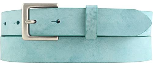 BELTINGER Herren-Gürtel aus weichem Vollrindleder Vintage-Look 3 cm | Leder-Gürtel für Herren 30mm | Schmaler Gürtel Used-Look | Türkis 115cm BELTINGER Herren-Gürtel aus weichem Vollrindleder Vintage-Look 3 cm | Leder-Gürtel für Herren 30mm | Schmaler Gürtel Used-Look | Türkis 115cm von BELTINGER