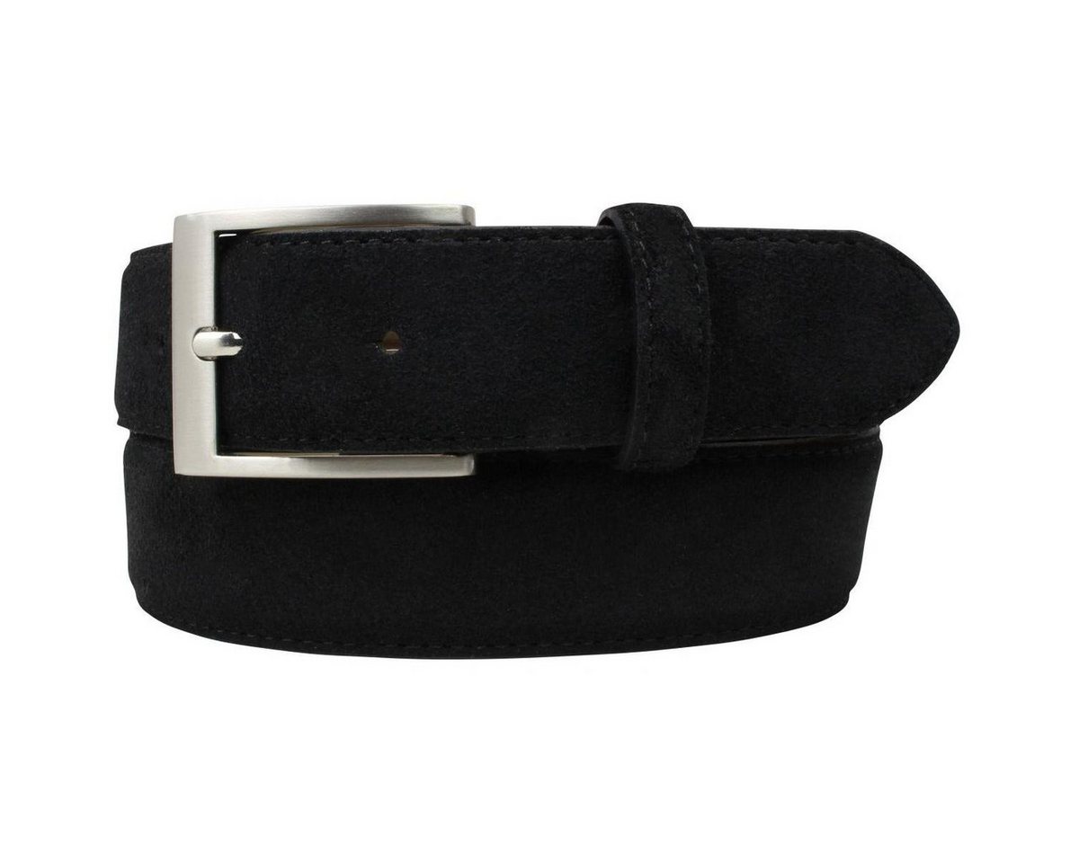 BELTINGER Ledergürtel BELTINGER Italienischer Veloursleder-Gürtel, 35 mm breit, Herren, Anzu (1-St) von BELTINGER