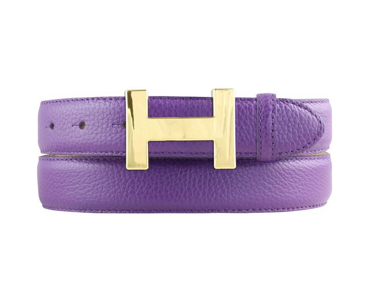 BELTINGER Ledergürtel Damen-Gürtel HAILEY aus strukturiertem Leder 3 cm - Schmaler Ledergürt (1-St) von BELTINGER