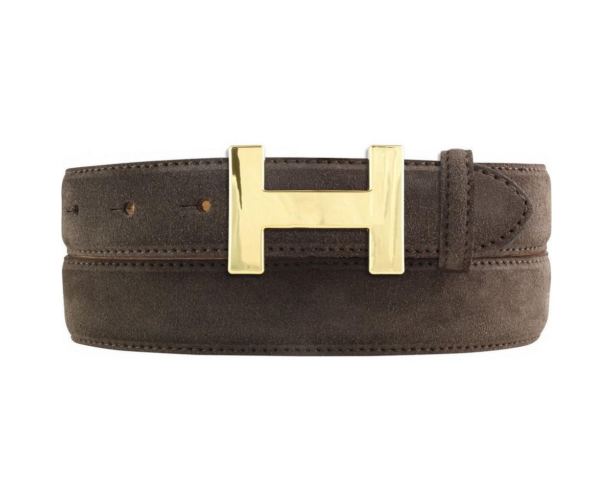 BELTINGER Ledergürtel Damen-Gürtel HELEN aus Veloursleder 3,0 cm - Velour-Ledergürtel für Da (1-St) von BELTINGER