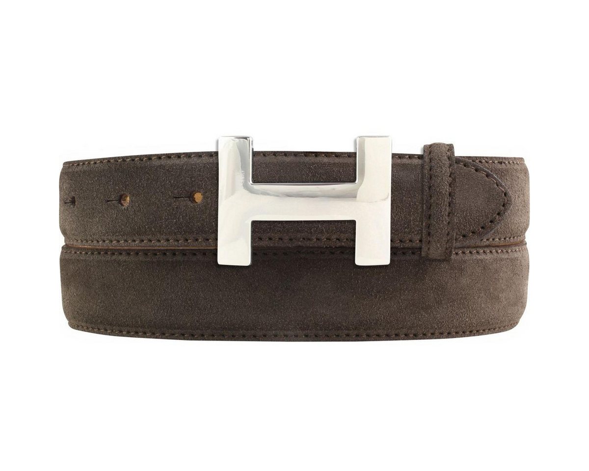 BELTINGER Ledergürtel Damen-Gürtel HELEN aus Veloursleder 3,0 cm - Velour-Ledergürtel für Da (1-St) von BELTINGER