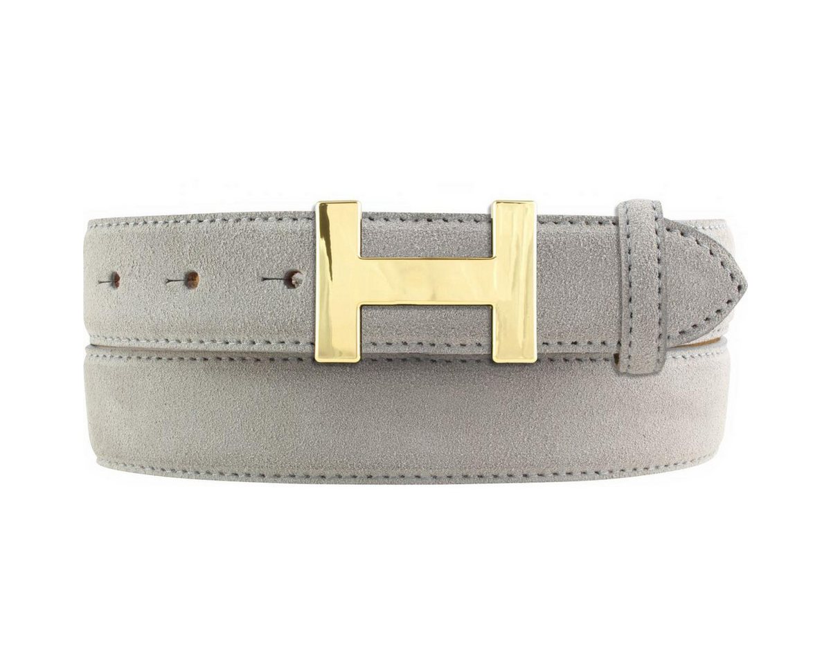 BELTINGER Ledergürtel Damen-Gürtel HELEN aus Veloursleder 3,0 cm - Velour-Ledergürtel für Da (1-St) von BELTINGER