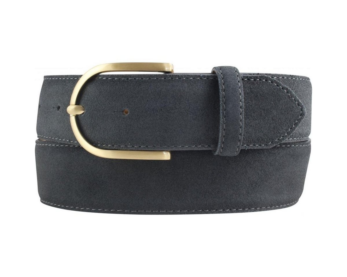 BELTINGER Ledergürtel Damen-Gürtel aus Veloursleder 4 cm - Velour-Gürtel für Damen 40mm - Wi von BELTINGER