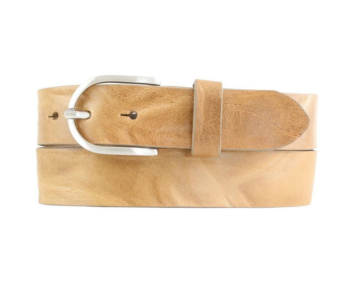 BELTINGER Ledergürtel Damen-Gürtel aus Vollrindleder Used-Look 3,5 cm - Jeans-Gürtel für Dam (1-St) von BELTINGER