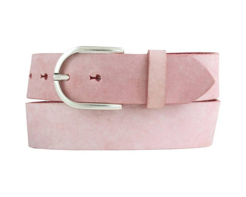 BELTINGER Ledergürtel Damen-Gürtel aus weichem Vollrindleder Vintage-Look 4 cm - Jeans-Gürte (1-St) von BELTINGER