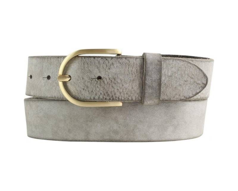 BELTINGER Ledergürtel Damen-Gürtel aus weichem Vollrindleder Vintage-Look 4 cm - Jeans-Gürte (1-St) von BELTINGER