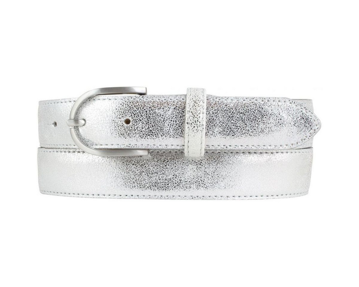 BELTINGER Ledergürtel Damen-Gürtel in Metall-Optik 3 cm - Leder-Gürtel Metallic-Look für Dam (1-St) BELTINGER Ledergürtel Damen-Gürtel in Metall-Optik 3 cm - Leder-Gürtel Metallic-Look für Dam (1-St) von BELTINGER