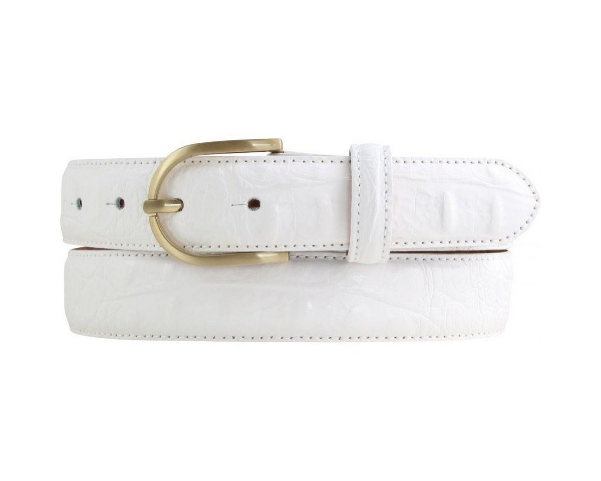 BELTINGER Ledergürtel Damen-Gürtel mit Krokoprägung 3 cm - Leder-Gürtel für Damen 30mm Kroko von BELTINGER