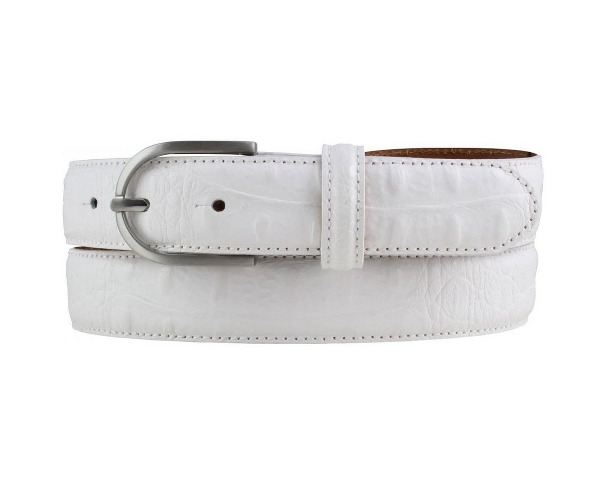 BELTINGER Ledergürtel Damen-Gürtel mit Krokoprägung 3 cm - Leder-Gürtel für Damen 30mm Kroko von BELTINGER