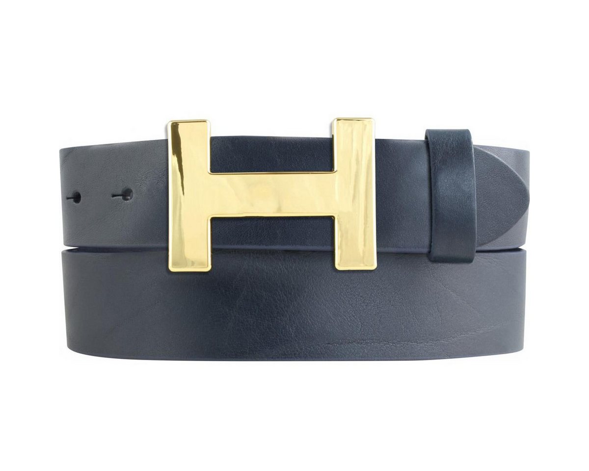 BELTINGER Ledergürtel Designer Gürtel HENRY aus Vollrindleder 4 cm - Eleganter Ledergürtel f (1-St) von BELTINGER