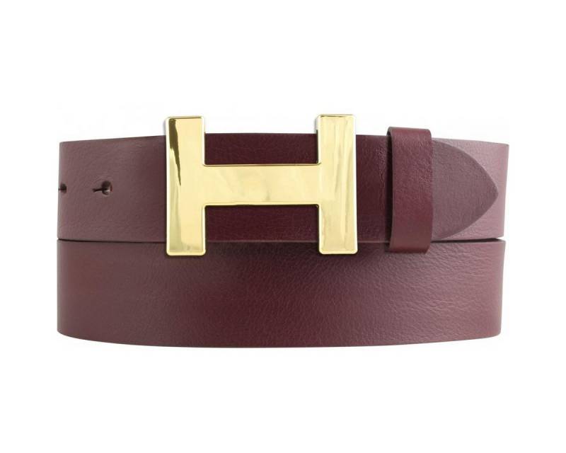 BELTINGER Ledergürtel Designer Gürtel HENRY aus Vollrindleder 4 cm - Eleganter Ledergürtel f (1-St) von BELTINGER