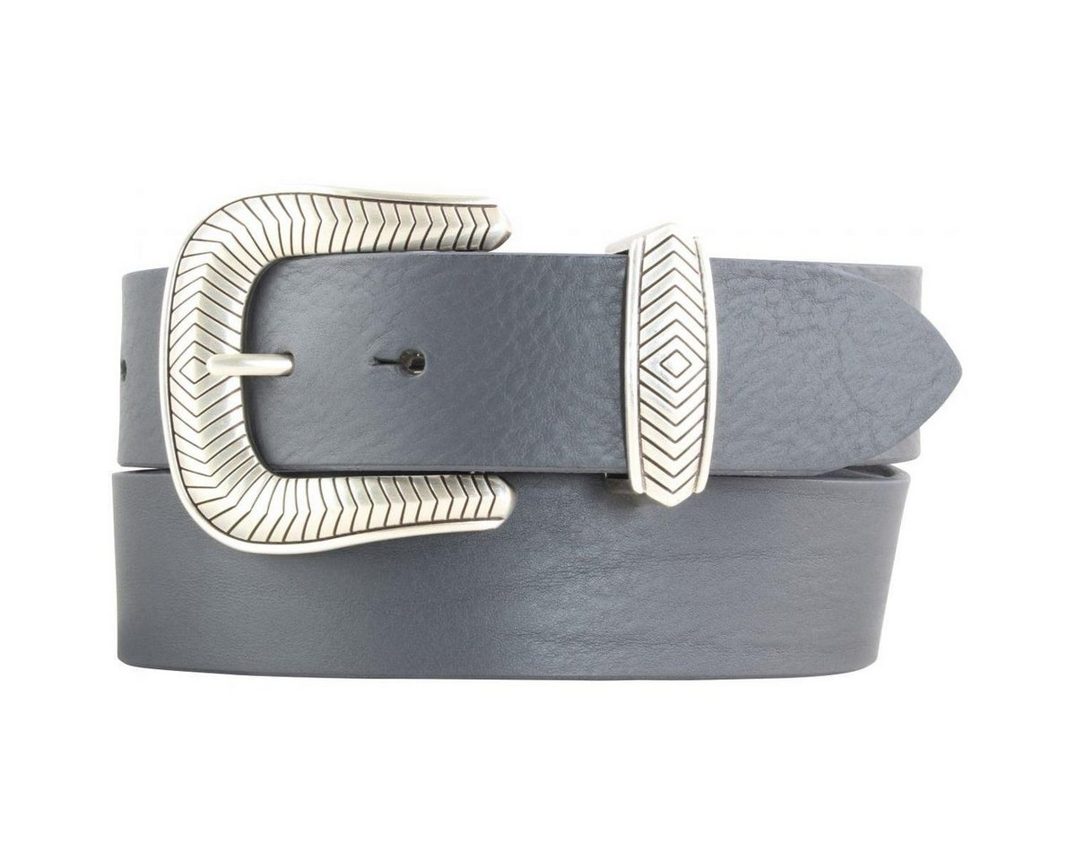 BELTINGER Ledergürtel Designer-Gürtel aus Vollrindleder mit Metall-Schlaufe 4 cm - Jeans-Gür von BELTINGER