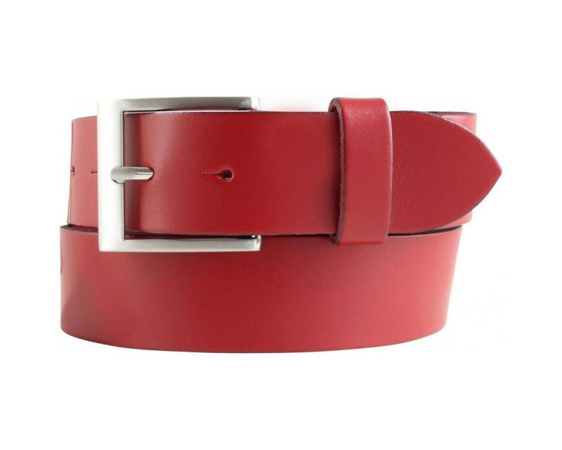 BELTINGER Ledergürtel Gürtel aus 100% echtem Leder 4 cm - Jeans-Gürtel für Damen Herren 40mm (1-St) von BELTINGER