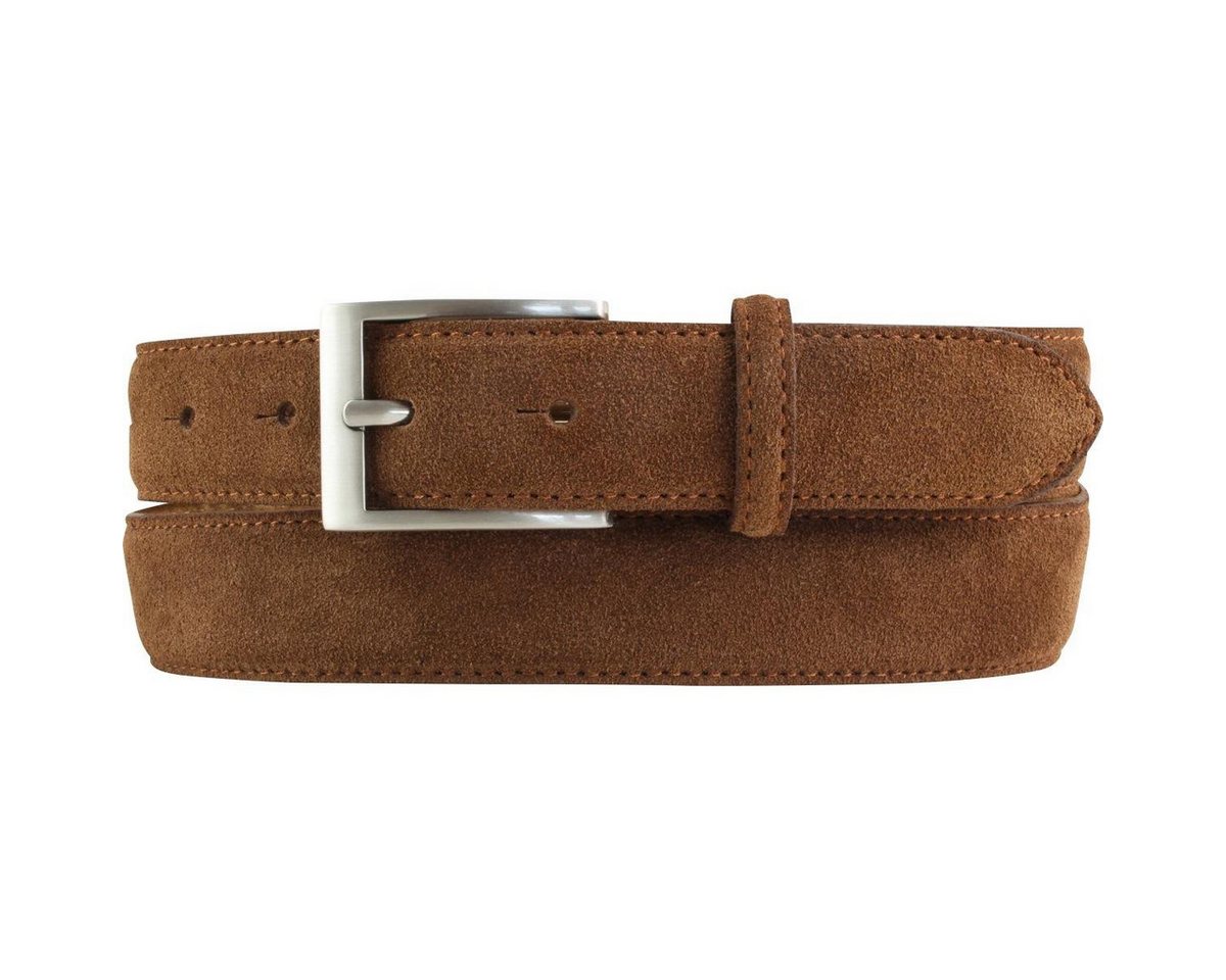 BELTINGER Ledergürtel Gürtel aus Veloursleder 3,0 cm - Weicher Velour-Ledergürtel für Herren (1-St) von BELTINGER