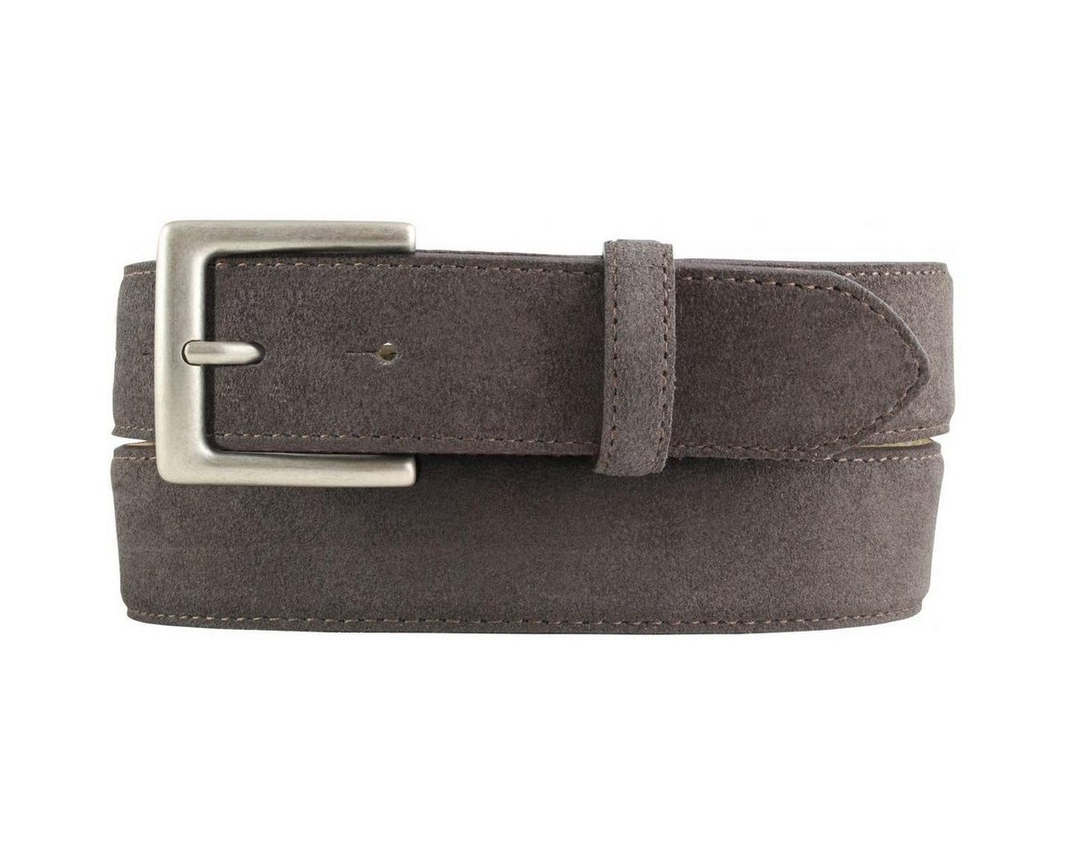 BELTINGER Ledergürtel Gürtel aus Veloursleder 3,5 cm - Velour-Ledergürtel für Herren 35mm - (1-St) von BELTINGER
