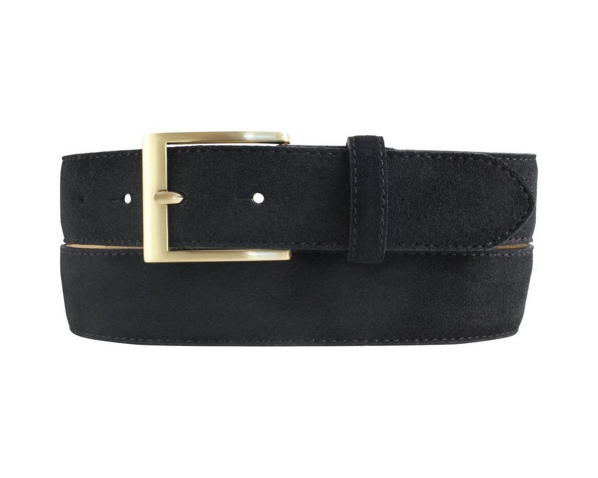 BELTINGER Ledergürtel Gürtel aus Veloursleder 3,5 cm - Velour-Ledergürtel für Herren 35mm - (1-St) von BELTINGER
