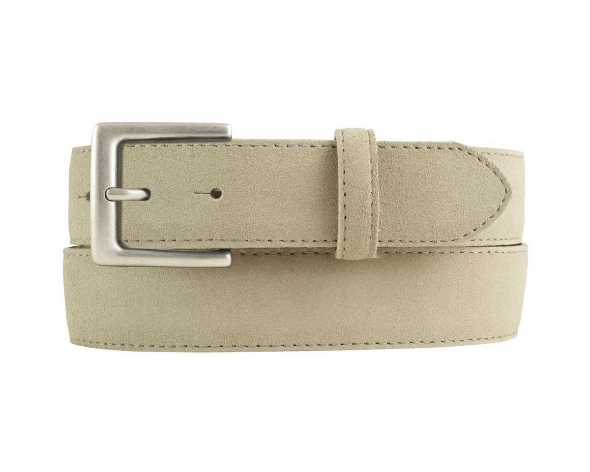 BELTINGER Ledergürtel Gürtel aus Veloursleder 3,5 cm - Velour-Ledergürtel für Herren 35mm - (1-St) von BELTINGER