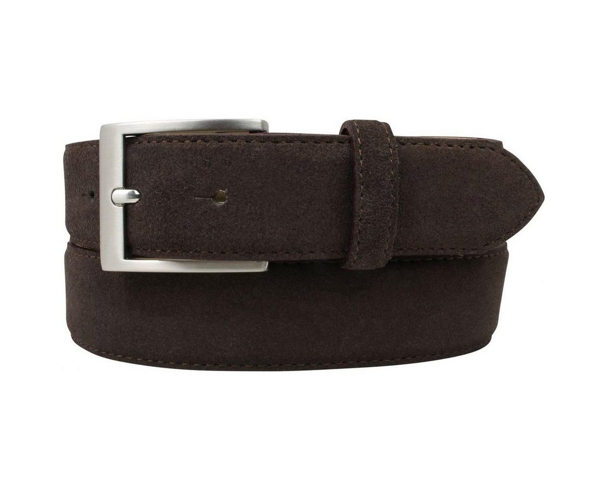 BELTINGER Ledergürtel Gürtel aus Veloursleder 3,5 cm - Weicher Velour-Ledergürtel für Herren (1-St) von BELTINGER