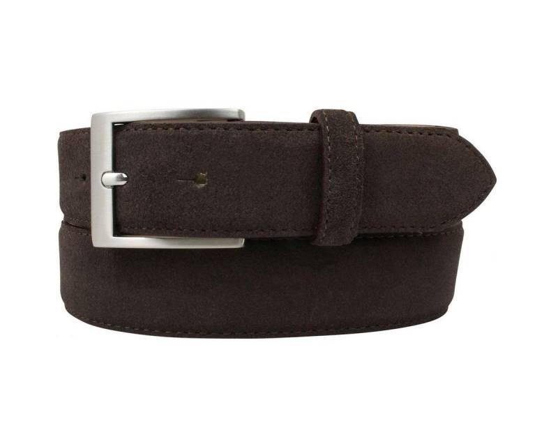 BELTINGER Ledergürtel Gürtel aus Veloursleder 3,5 cm - Weicher Velour-Ledergürtel für Herren (1-St) von BELTINGER
