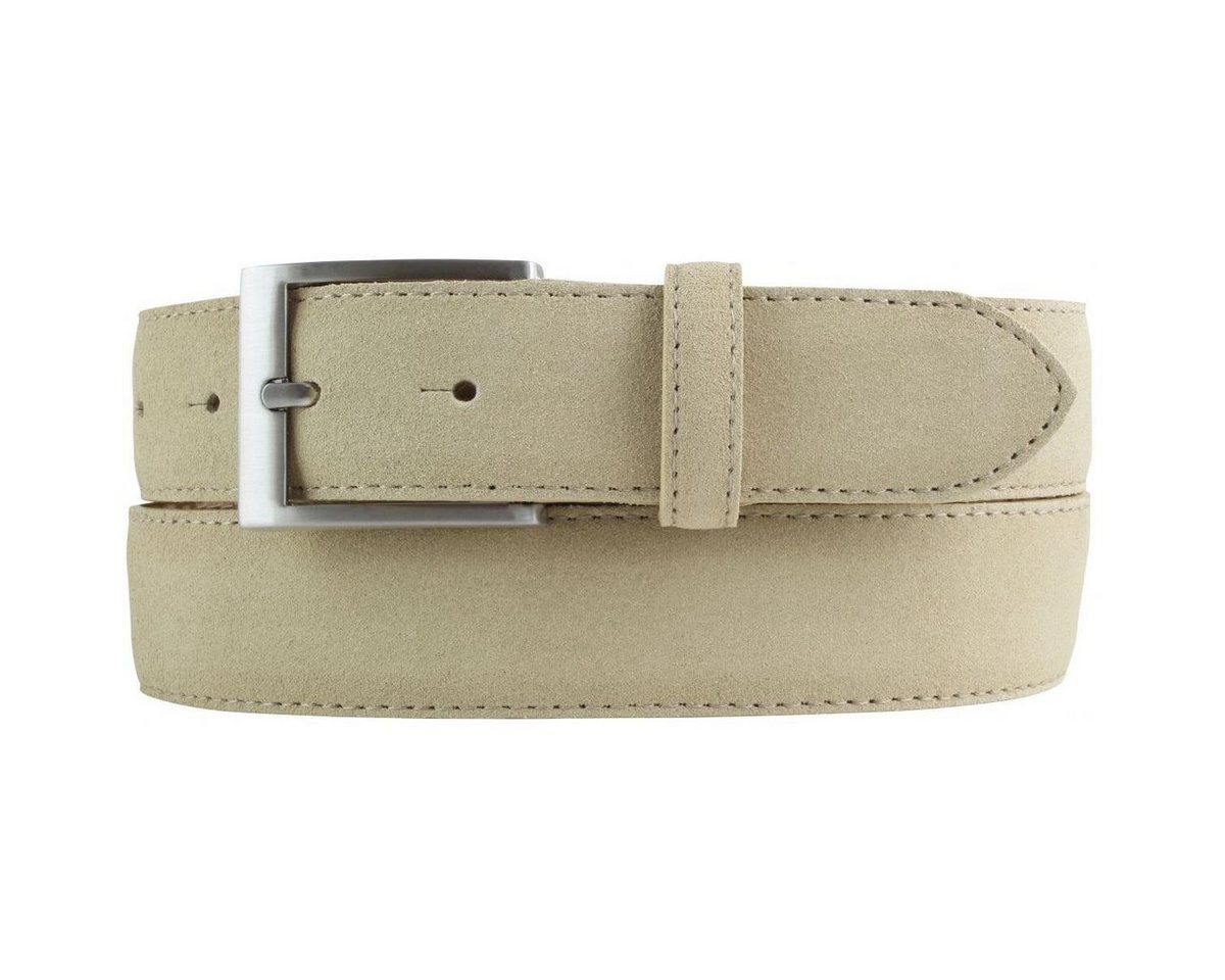 BELTINGER Ledergürtel Gürtel aus Veloursleder 3,5 cm - Weicher Velour-Ledergürtel für Herren (1-St) von BELTINGER
