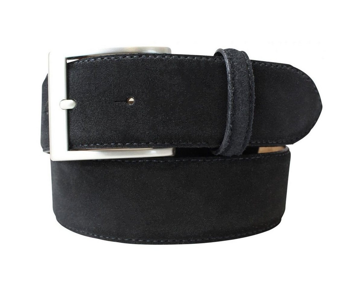 BELTINGER Ledergürtel Gürtel aus Veloursleder 4 cm - Hochwertiger Velour-Ledergürtel für Her von BELTINGER