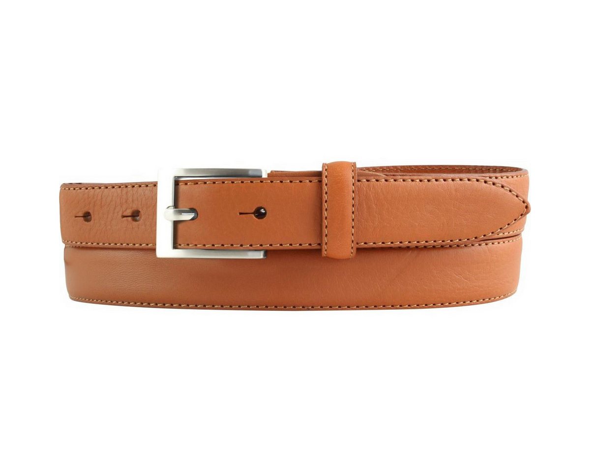 BELTINGER Ledergürtel Gürtel aus Vollrindleder 2,5 cm - Schmaler Gürtel für Herren und Damen (1-St) von BELTINGER