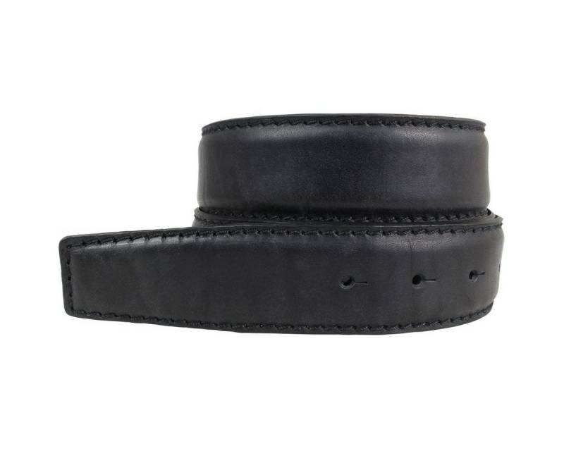 BELTINGER Ledergürtel Gürtel aus Vollrindleder mit Naht 4 cm ohne Schnalle - Ledergürtel für (1-St) von BELTINGER