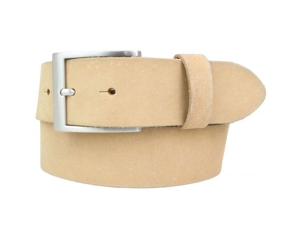 BELTINGER Ledergürtel Gürtel aus weichem Vollrindleder 4 cm - Jeans-Gürtel für Damen Herren (1-St) von BELTINGER