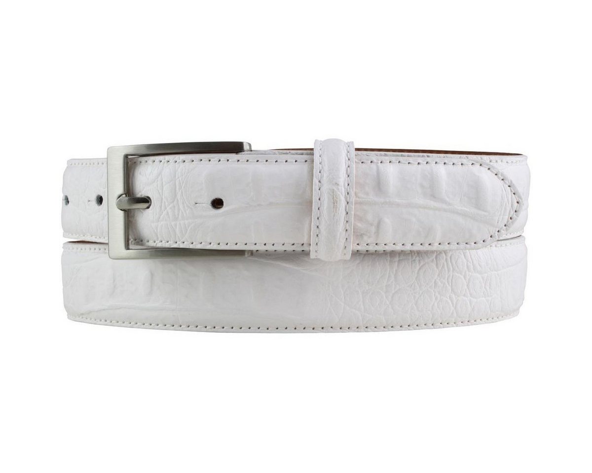 BELTINGER Ledergürtel Gürtel mit Krokoprägung 3 cm - Leder-Gürtel für Damen Herren 30mm Krok von BELTINGER