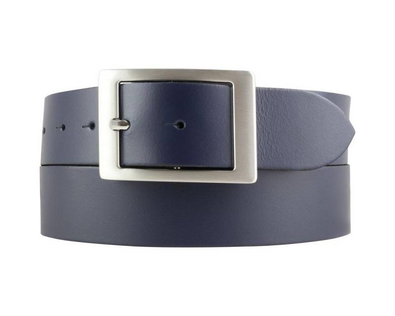 BELTINGER Ledergürtel Herren-Gürtel aus 100% echtem Leder mit Doppel-Schnalle 4 cm - Jeans-G (1-St) von BELTINGER