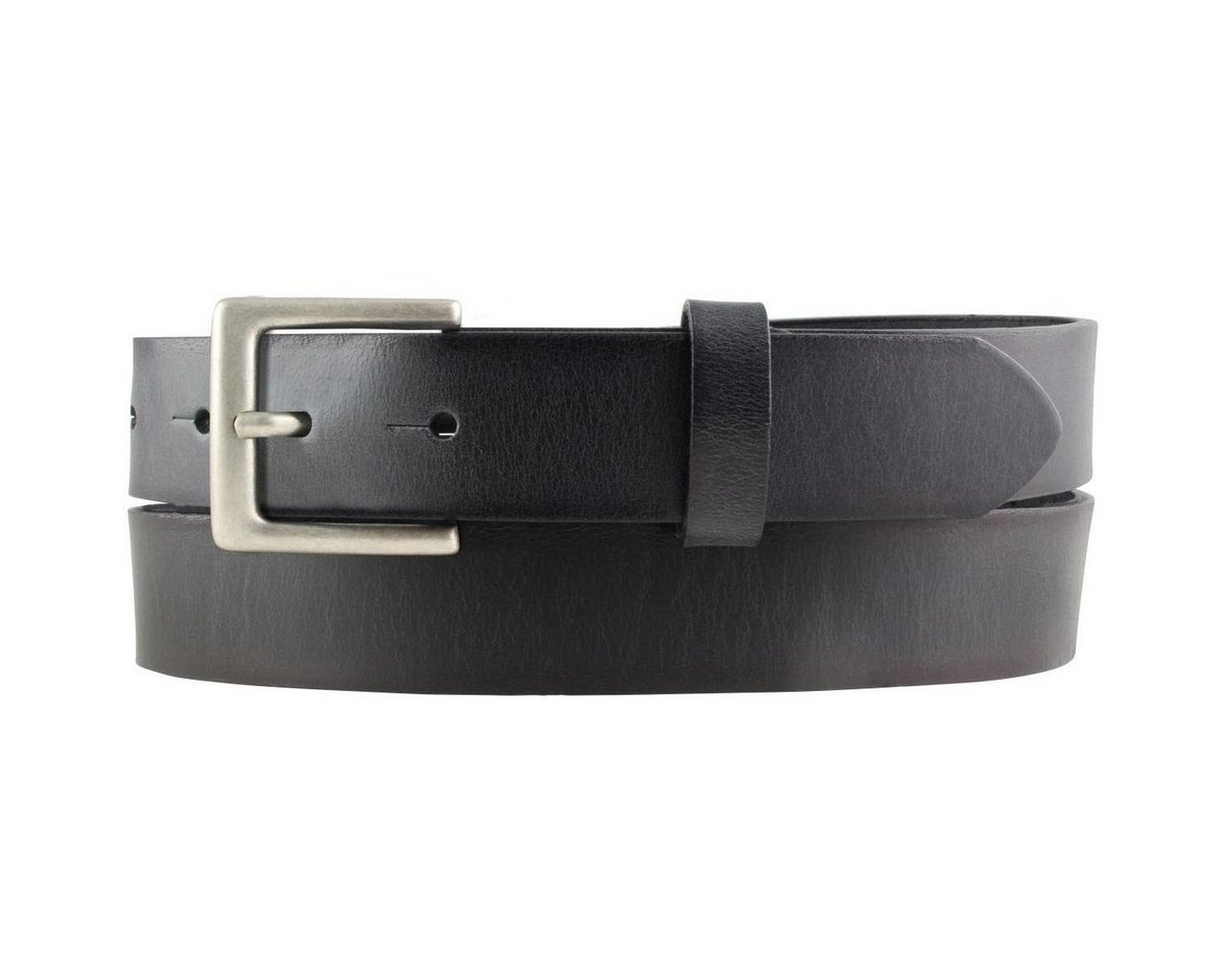 BELTINGER Ledergürtel Herren-Gürtel aus Vollrindleder Vintage-Look 3 cm - Jeans-Gürtel für H (1-St) von BELTINGER