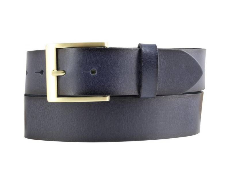 BELTINGER Ledergürtel Herren-Gürtel aus Vollrindleder Vintage-Look 4 cm - Jeans-Gürtel mit g (1-St) von BELTINGER