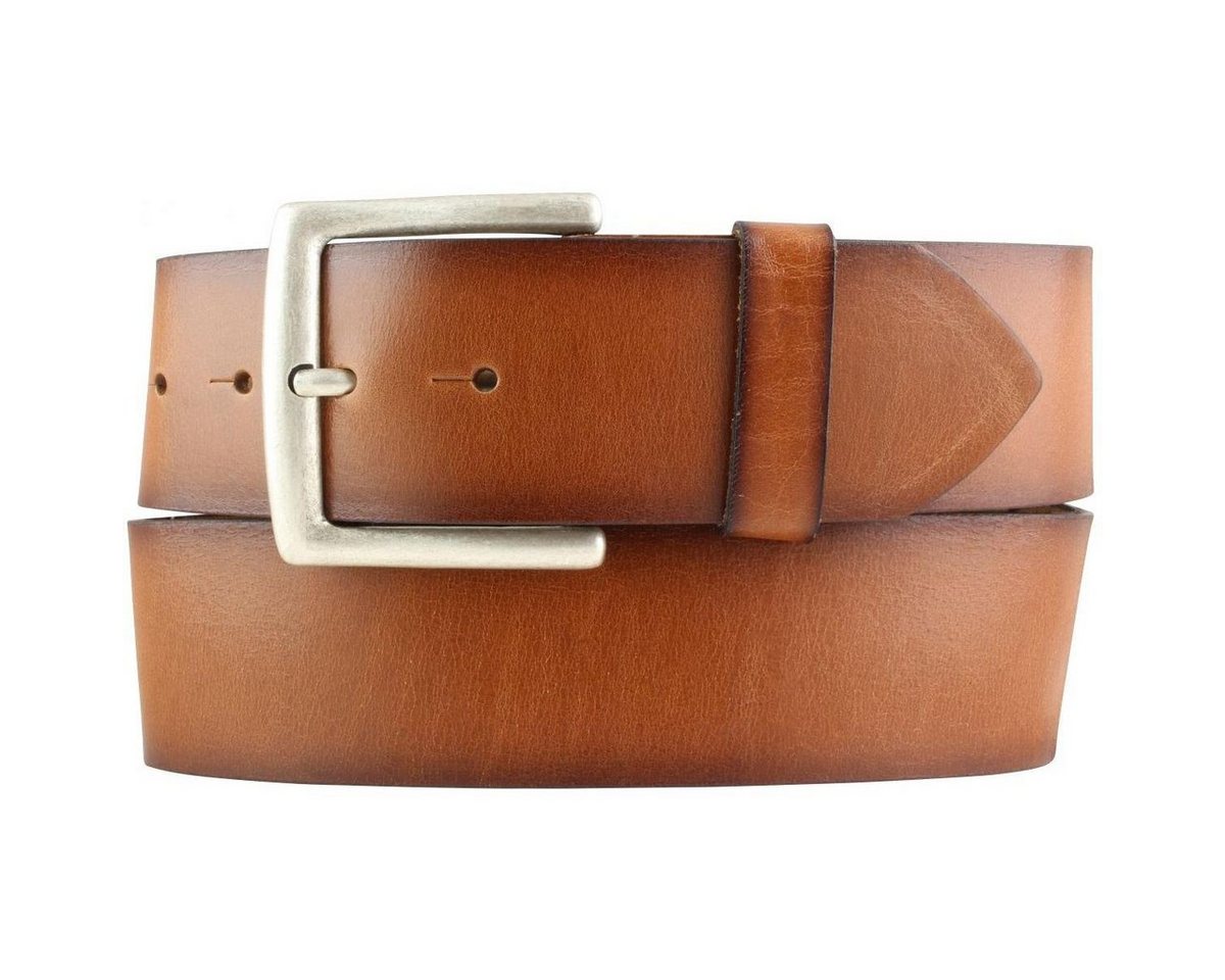 BELTINGER Ledergürtel Herren-Gürtel aus Vollrindleder Vintage-Look 5 cm - Jeans-Gürtel für H (1-St) von BELTINGER