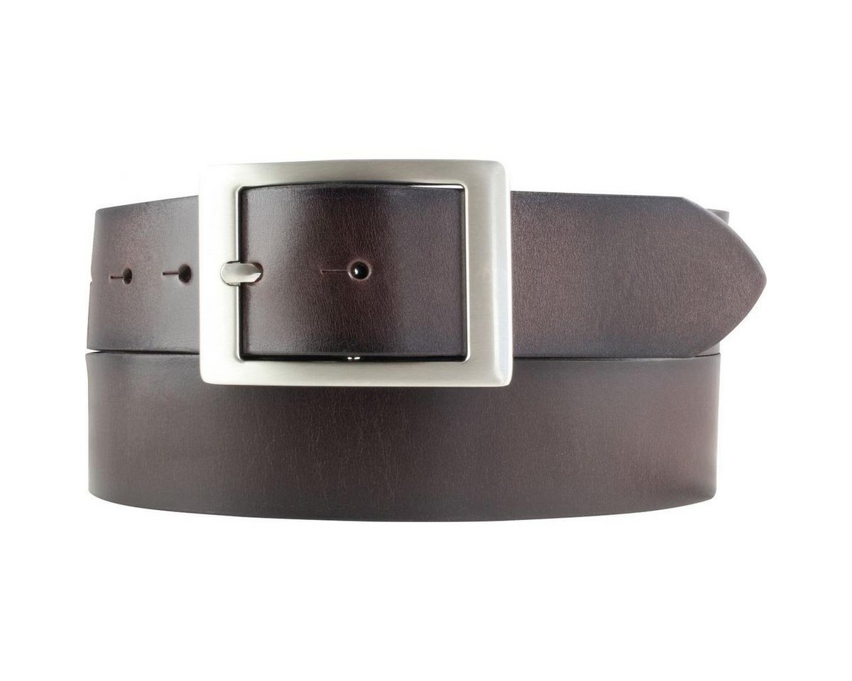 BELTINGER Ledergürtel Herren-Gürtel aus Vollrindleder Vintage-Look mit Doppel-Schließe 4 cm (1-St) von BELTINGER